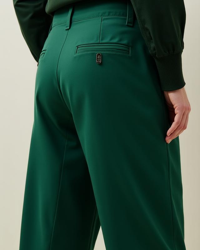 Wide leg Art Deco trousers